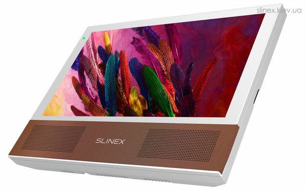 Комплект видеодомофона Slinex Sonik 7 white + ML-16HD black