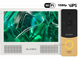 Комплект видеодомофона Slinex Sonik 7 Cloud white + ML-20HD gold_black
