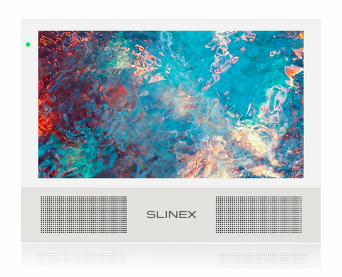 Комплект відеодомофону Slinex Sonik 7 white + ML-16HD black