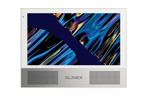 Комплект відеодомофону Slinex Sonik 7 white + ML-16HD black