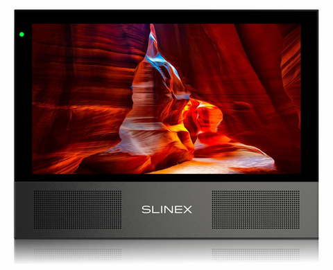 Комплект відеодомофону Slinex Sonik 7 black + ML-16HD black