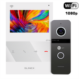 Комплект відеодомофону Slinex SQ-04N Cloud white + Solo FHD Graphit