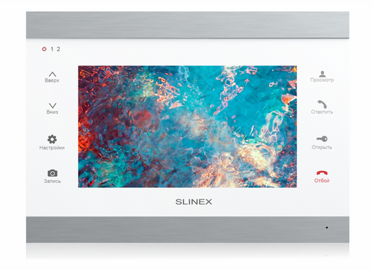 Видеодомофон Slinex SL-07IPHD silver/white