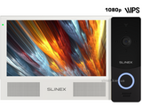 Комплект відеодомофону Slinex Sonik 7 white + ML-20HD black