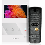 Комплект відеодомофону Slinex SQ-04 white + ML-16HR silver