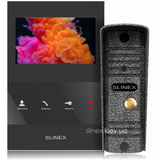 Комплект видеодомофона Slinex SQ-04 black + ML-16HR silver