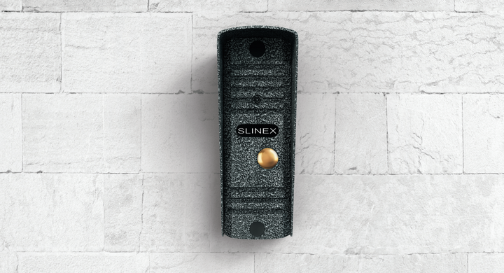 Комплект відеодомофону Slinex SQ-04 black + ML-16HR silver