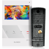 Комплект відеодомофону Slinex SQ-04M white + ML-16HR silver