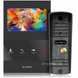 Комплект видеодомофона Slinex SQ-04M black + ML-16HR silver