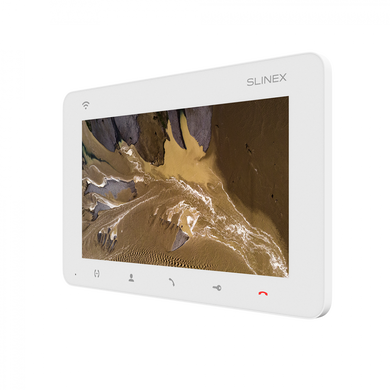 Комплект видеодомофона Slinex SM-07N Cloud white + Solo FHD Graphit