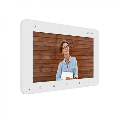 Комплект видеодомофона Slinex SM-07N Cloud white + Solo FHD Graphit