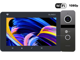 Комплект відеодомофону Slinex SM-07N Cloud Graphit + Solo FHD Graphit