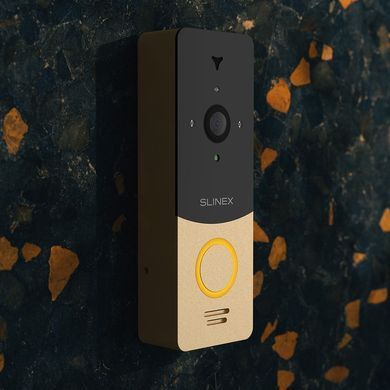 Комплект відеодомофону Slinex SQ-04M white + ML-20HD gold/black