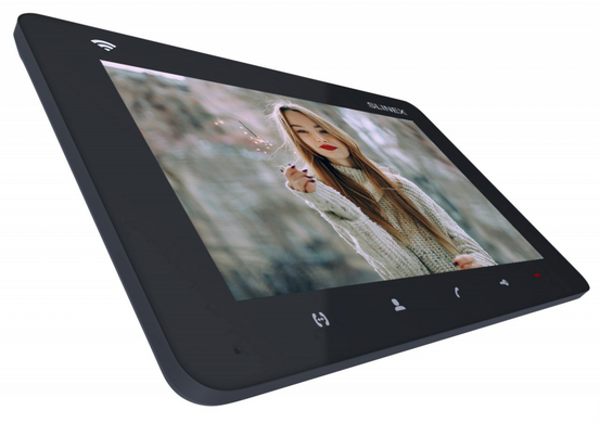 Комплект видеодомофона Slinex SM-07N Cloud Graphit + Solo FHD Graphit