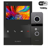 Комплект відеодомофону Slinex SQ-04N Cloud black + Solo FHD Graphit