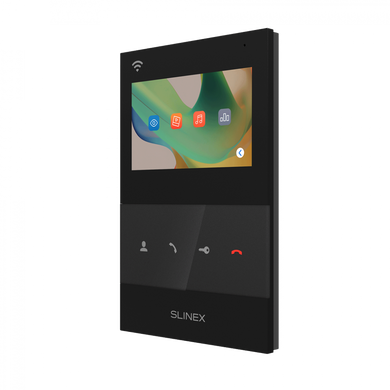 Комплект відеодомофону Slinex SQ-04N Cloud black + Solo FHD Graphit