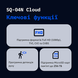 Комплект відеодомофону Slinex SQ-04N Cloud black + Solo FHD Graphit