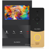 Комплект відеодомофону Slinex SQ-04M black + ML-20HD gold/black